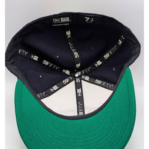 NOTRE DAME Fighting Irish Hat New Era 59Fifty University Fitted 7 1/2 Cap NCAA - Picture 4 of 6